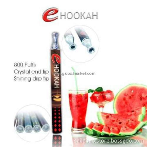 2013 Newest 800puffs electronic shisha e hookah e cigarette new